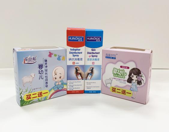 溧阳尿不湿包装盒、消毒液装盒、香皂纸盒包装